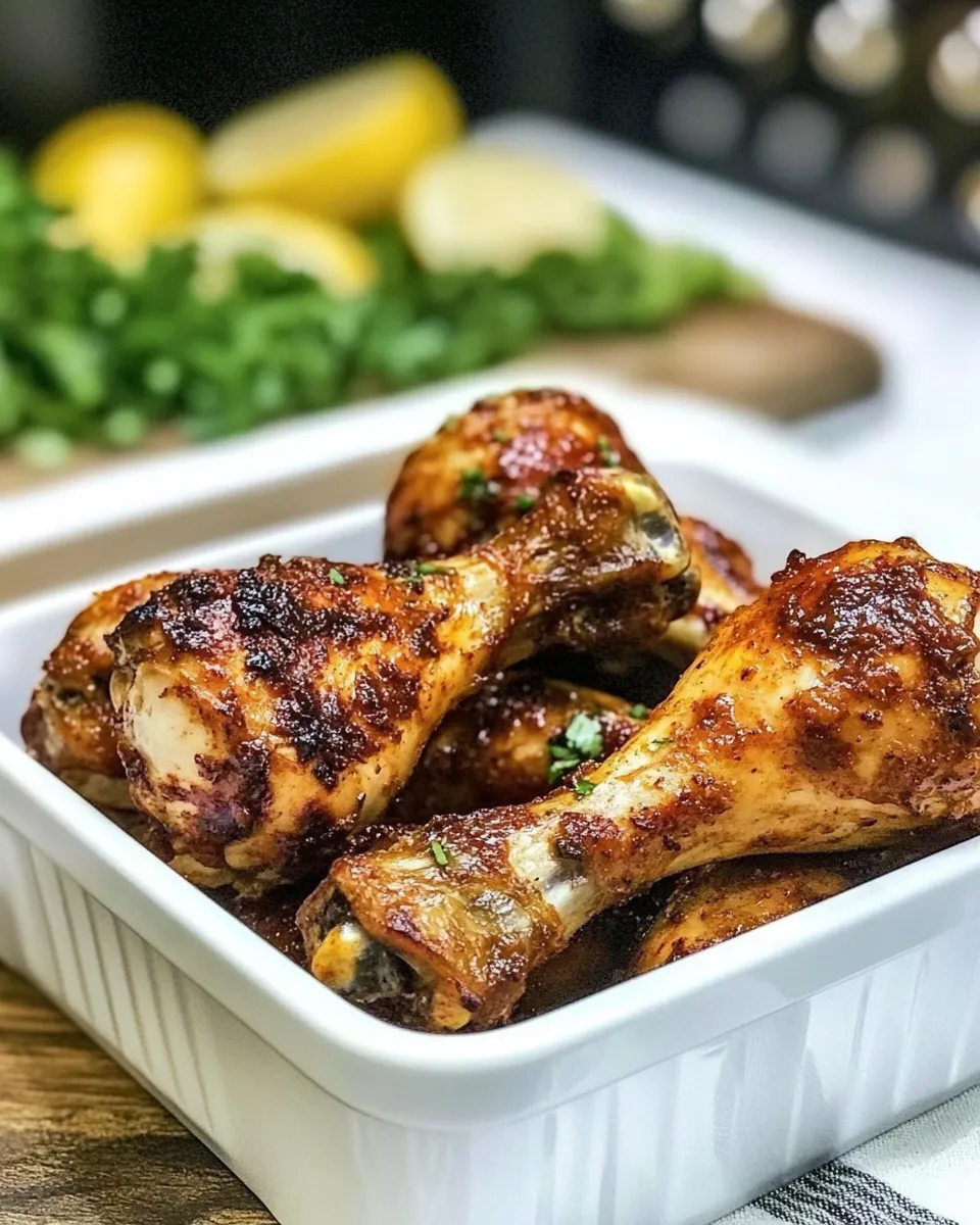 Quick Air Fryer Spicy Chicken Drumsticks picture