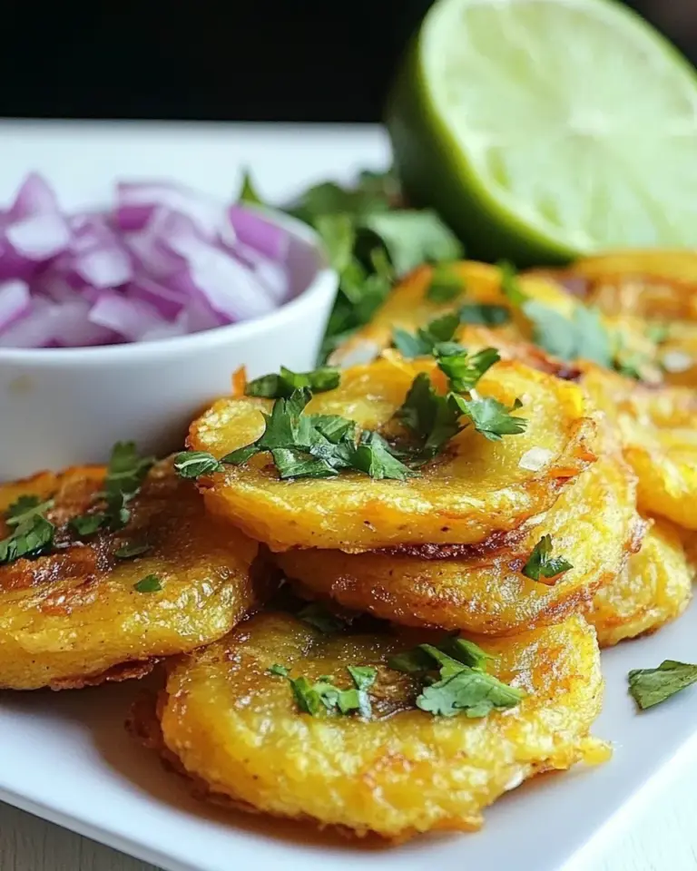 Homemade Air Fryer Tostones (Twice Air Fried Plantains) photo
