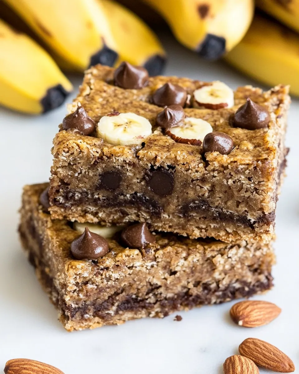 Delicious Almond Flour Banana Bars recipe photo