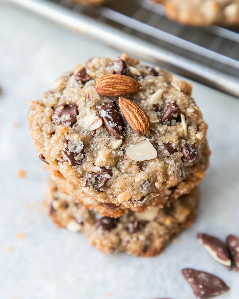 Easy Almond Flour Cowboy Cookies recipe photo
