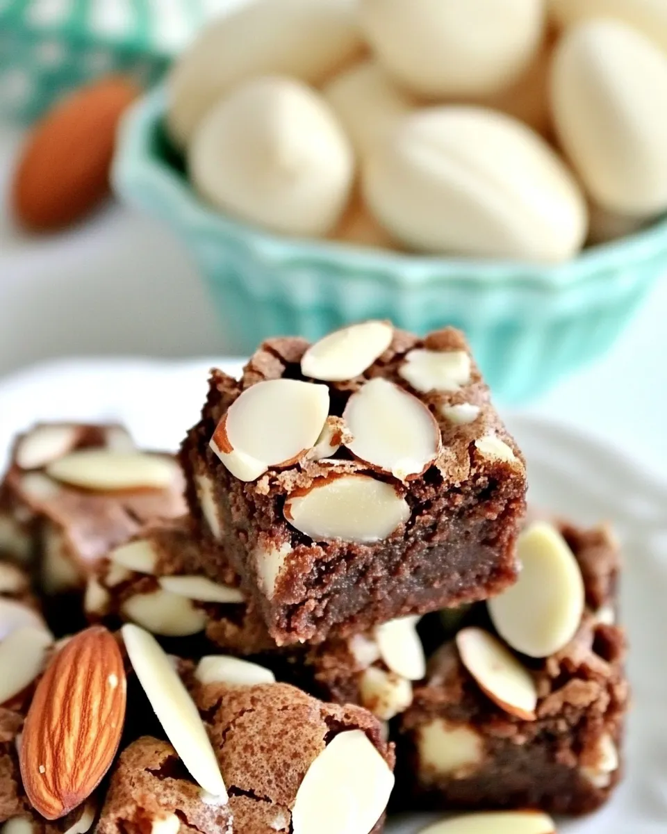 Easy Almond Joy Brownie Bites picture