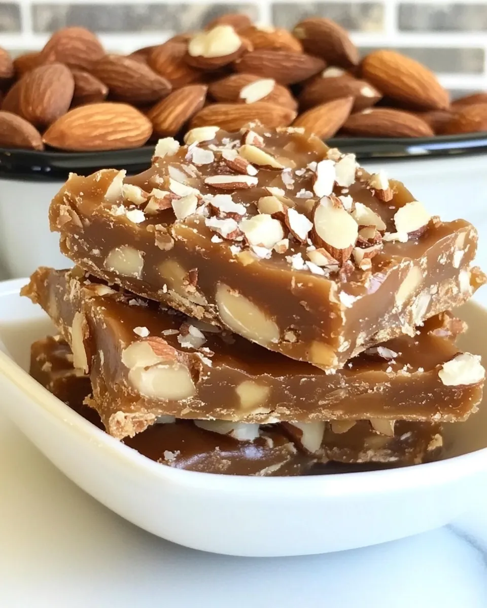 Homemade Almond Toffee photo