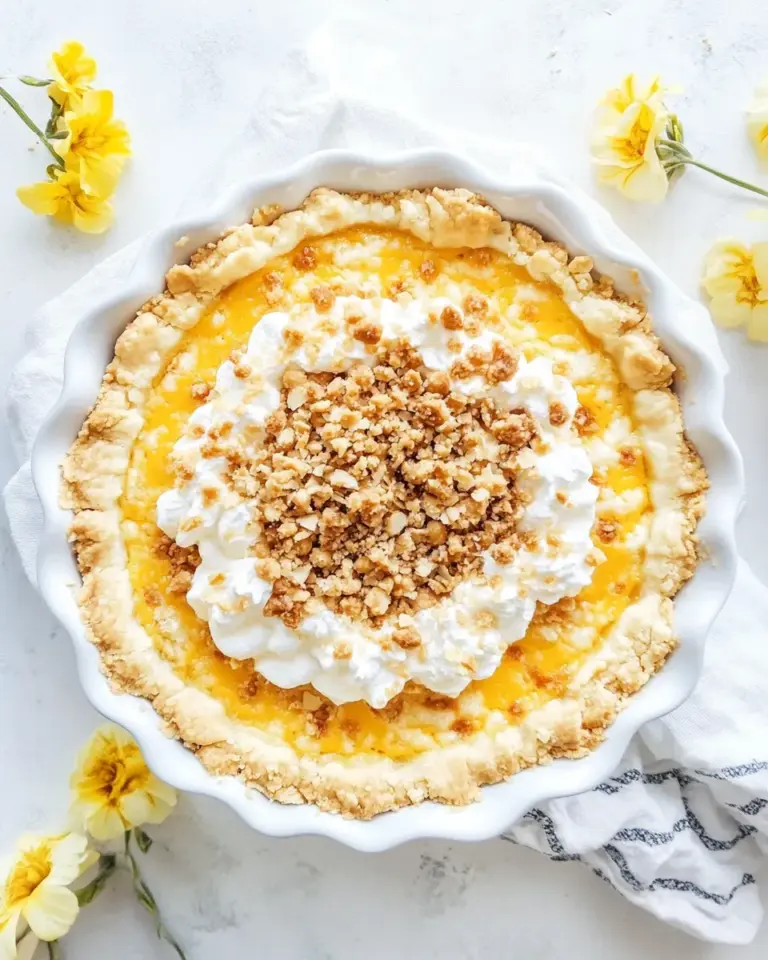 Homemade Amish Peanut Butter Pie photo