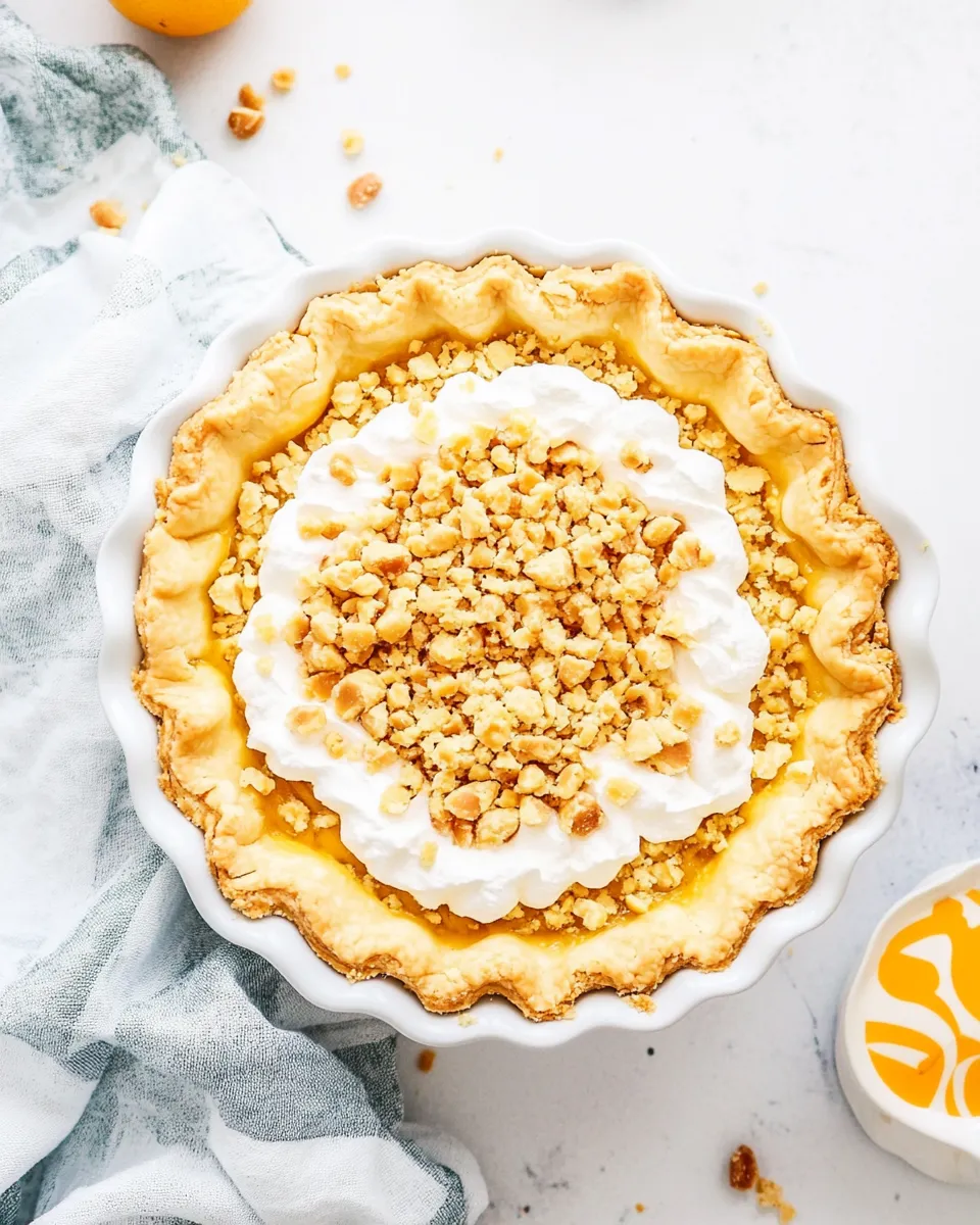 Easy Amish Peanut Butter Pie recipe photo