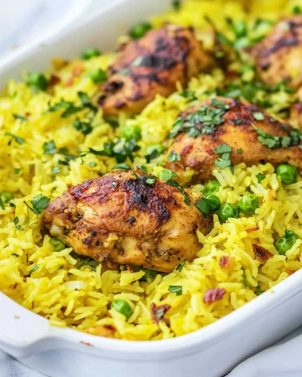 Easy Aromatic Saffron Chicken with Coconut Rice picture