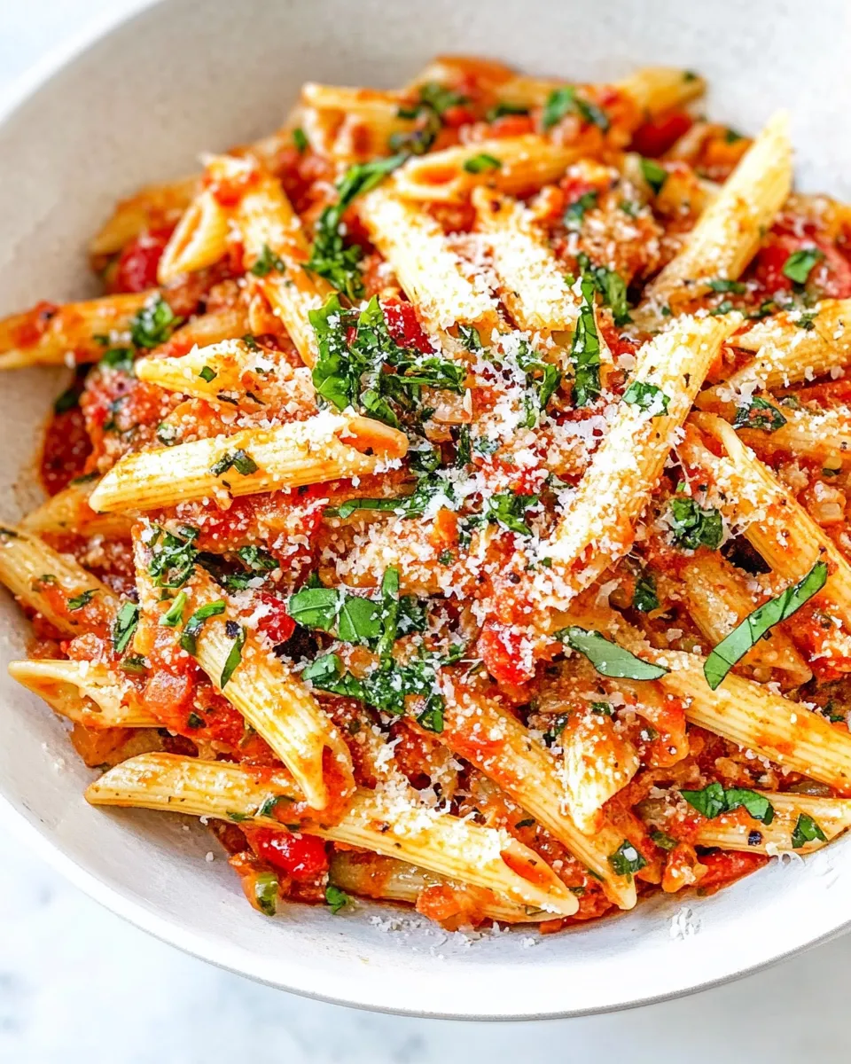 Classic Arrabbiata Sauce with Penne image