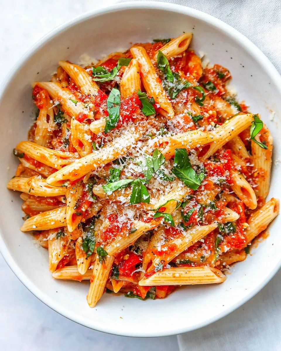 Easy Arrabbiata Sauce with Penne picture