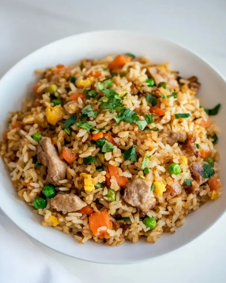Homemade Arroz Chaufa (Peruvian Fried Rice) photo