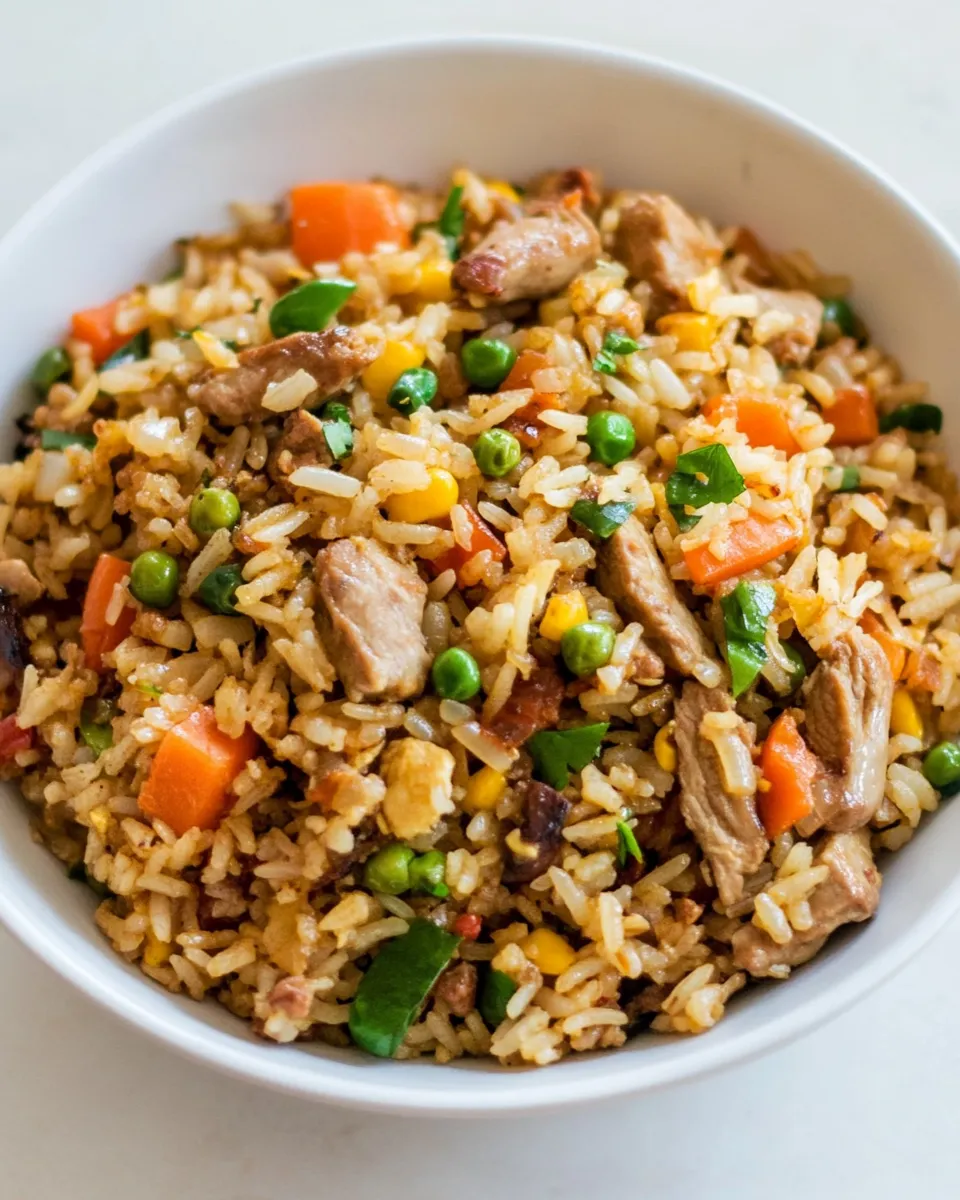 Classic Arroz Chaufa (Peruvian Fried Rice) image