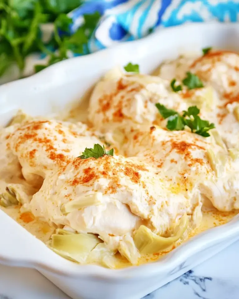 Homemade Artichoke Chicken photo