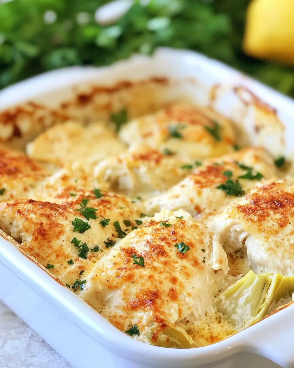 Easy Artichoke Chicken picture