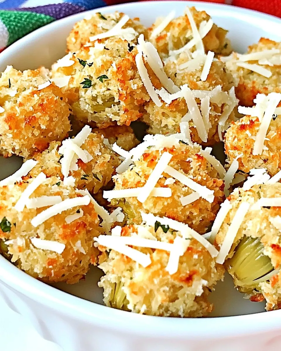 Delicious Artichoke Parmesan Bites shot