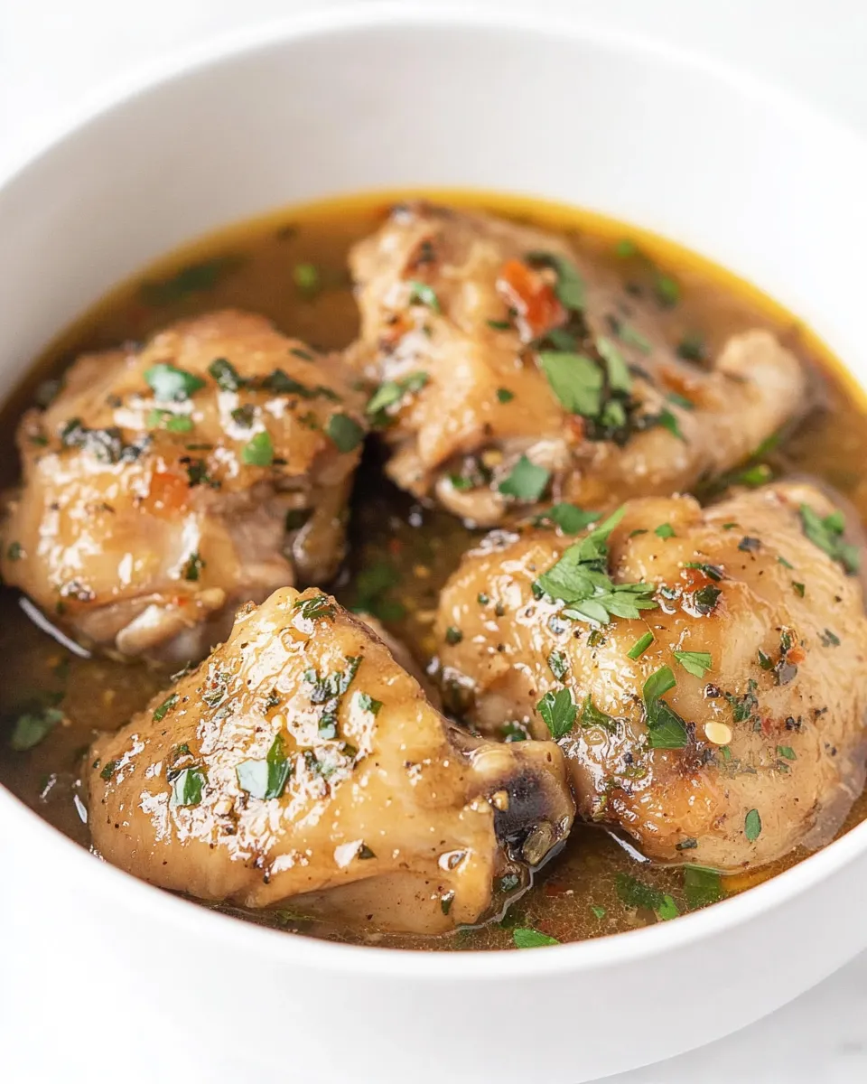 Homemade Asian-Inspired Instant Pot Chicken Thighs photo