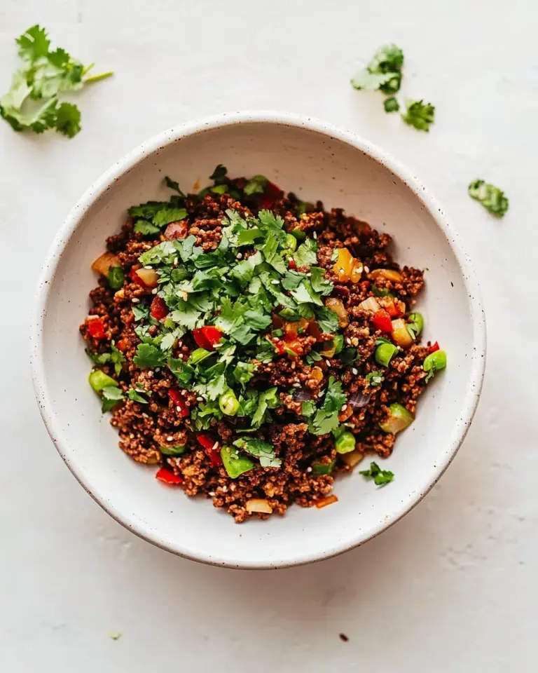 Homemade Asian Ground Beef photo