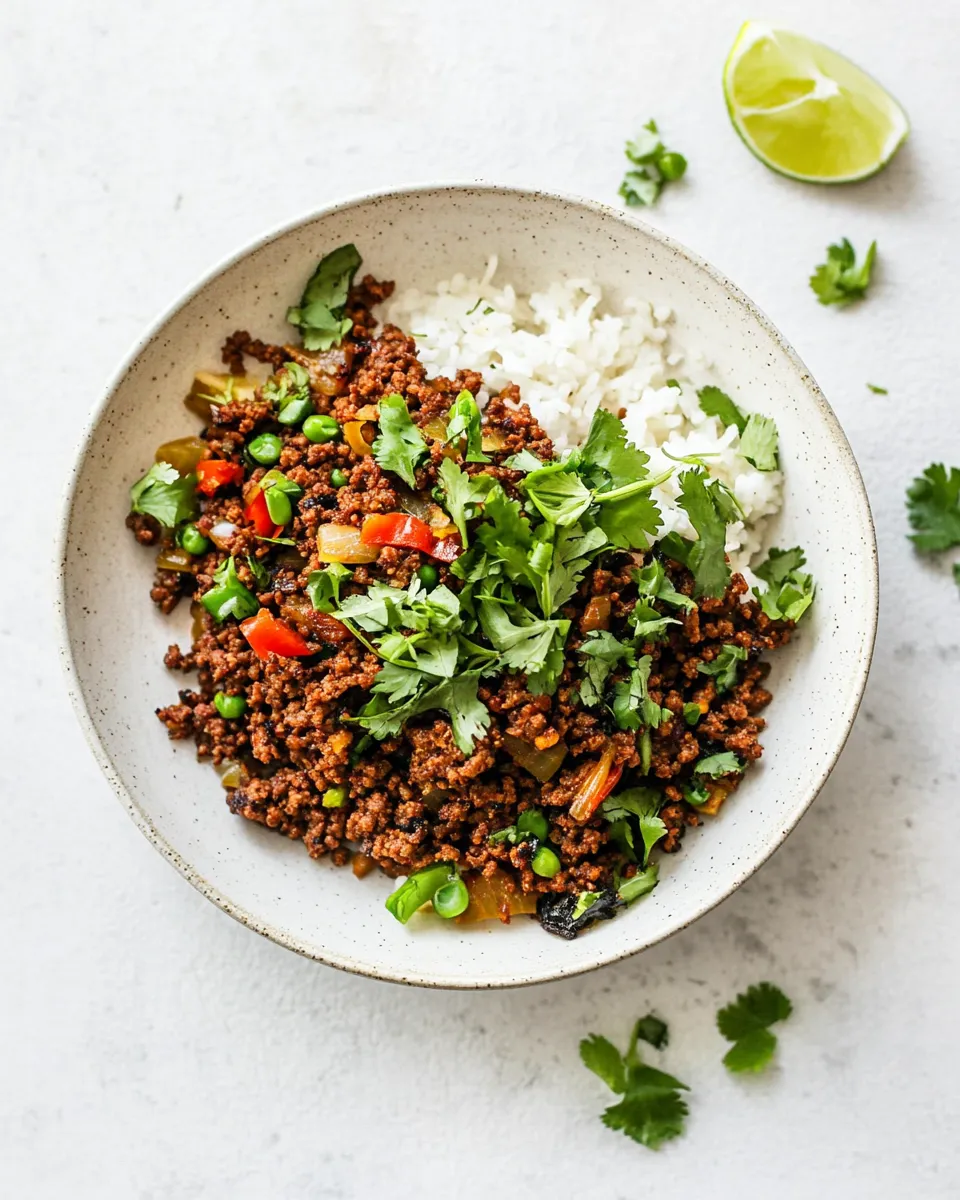 Classic Asian Ground Beef image