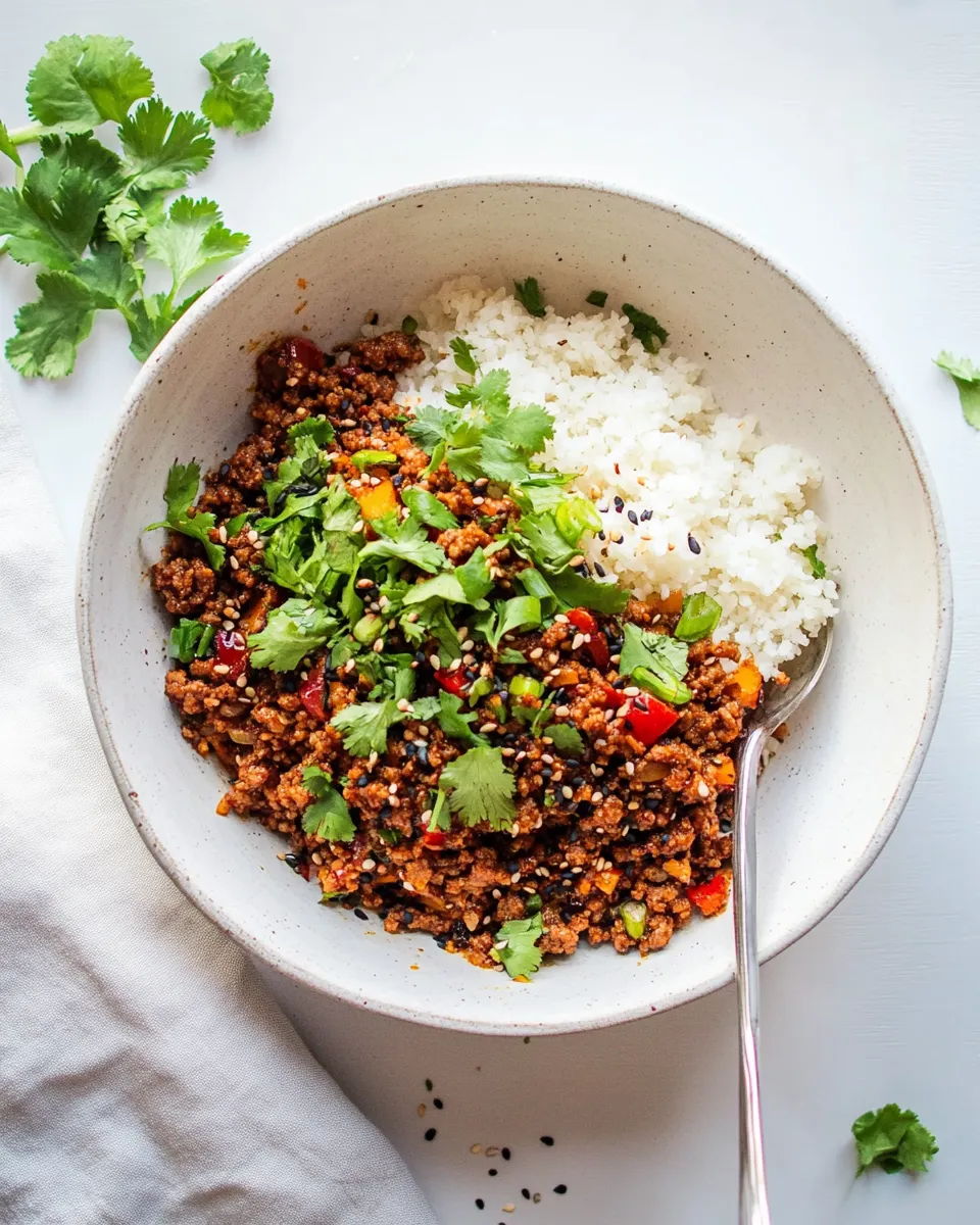 Easy Asian Ground Beef picture