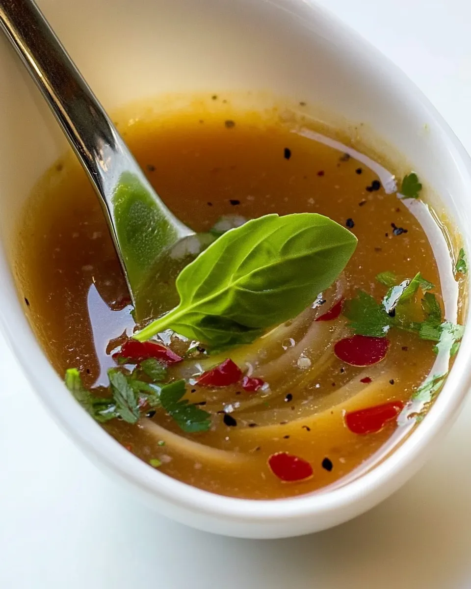 Classic Asian Orange Vinaigrette With Ginger image