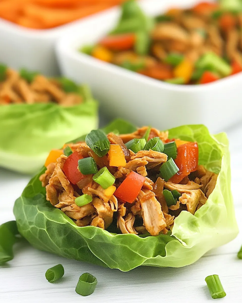 Easy Asian Turkey Lettuce Wraps image