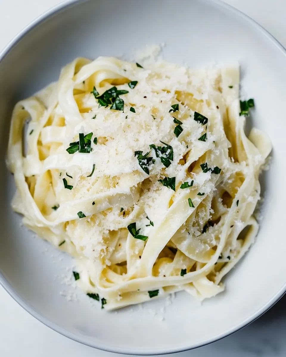 Classic Authentic Homemade Alfredo Sauce Recipe image