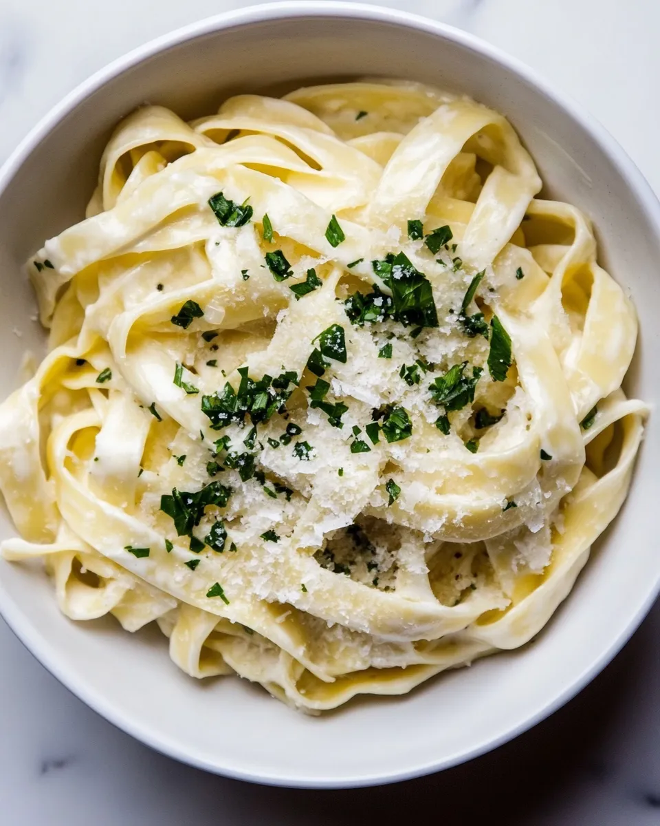 Easy Authentic Homemade Alfredo Sauce Recipe picture