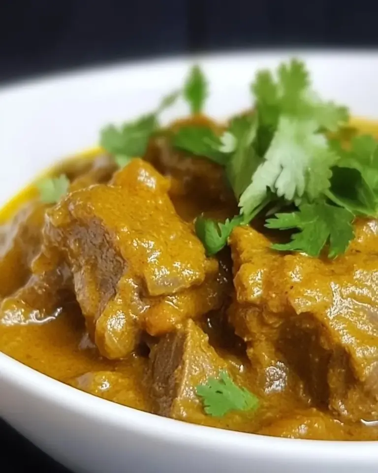 Homemade Authentic Indian Lamb Dopiaza Curry photo