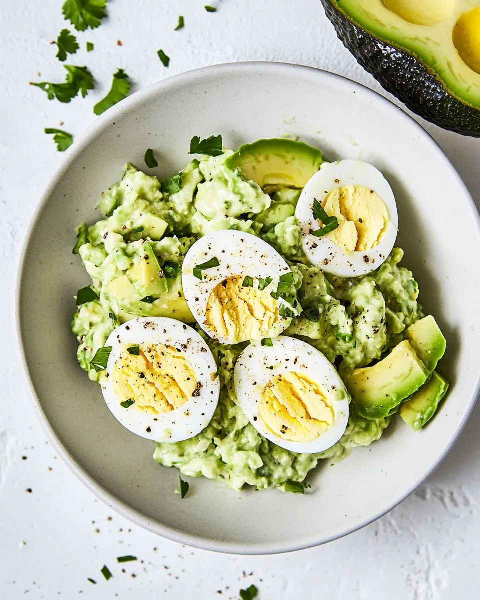 Homemade Avocado Egg Salad photo