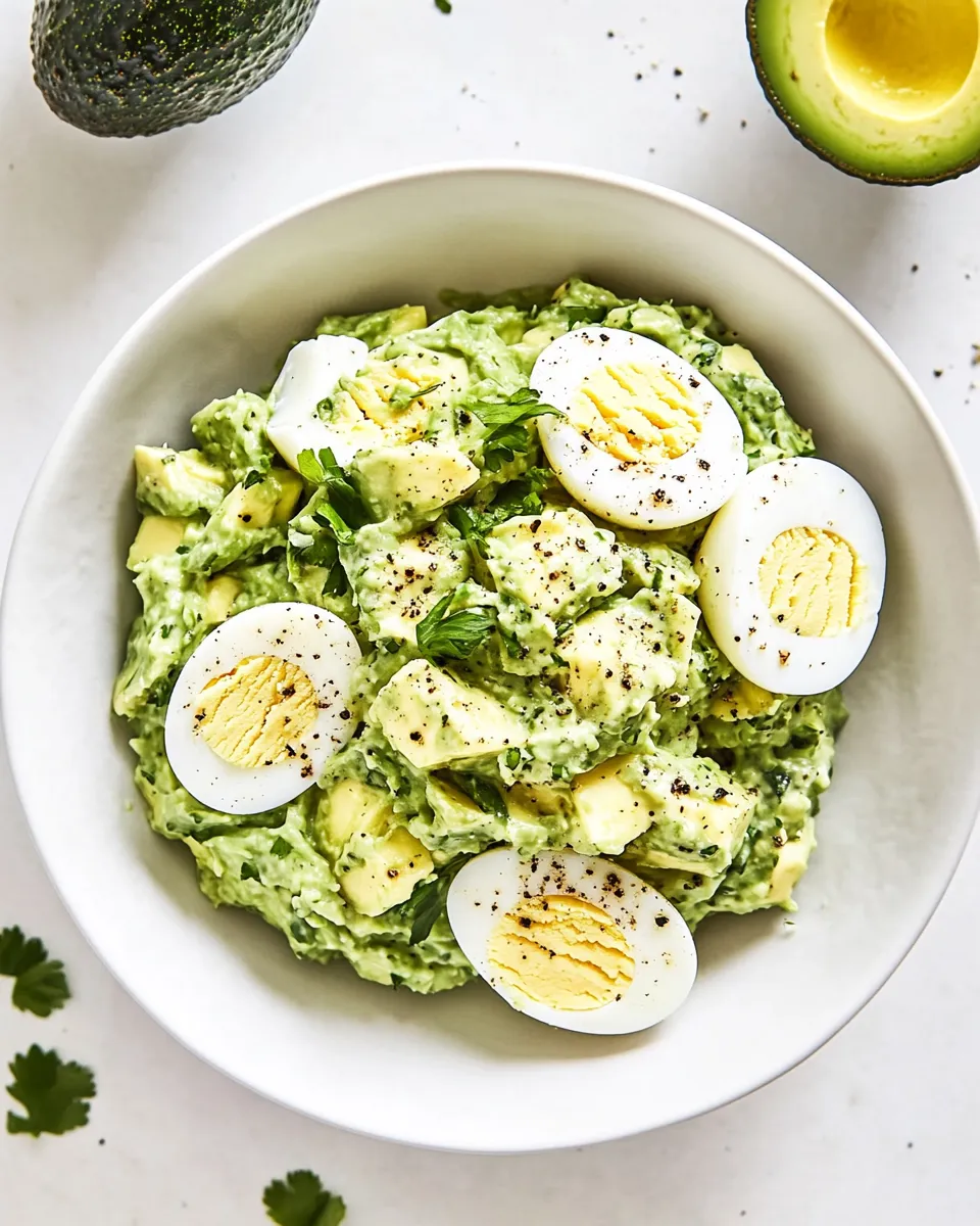 Classic Avocado Egg Salad image