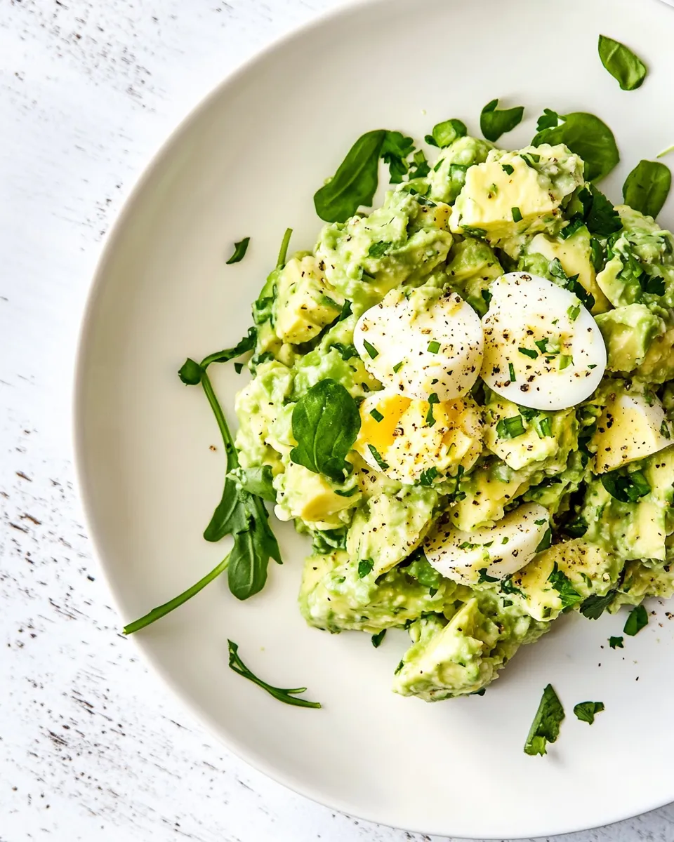 Easy Avocado Egg Salad recipe photo