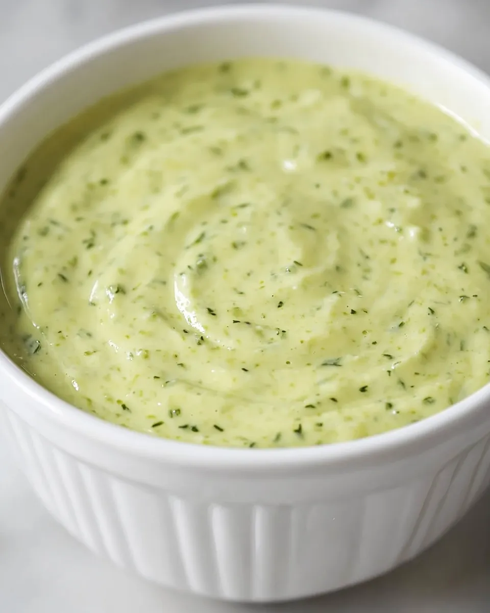 Classic Avocado Greek Yogurt Ranch Dressing picture