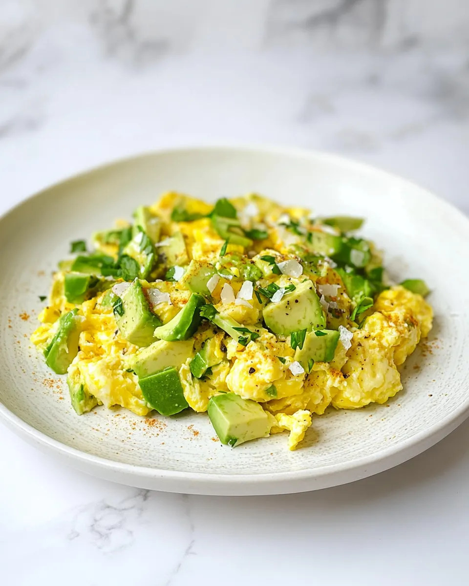 Easy Avocado Scrambled Eggs picture