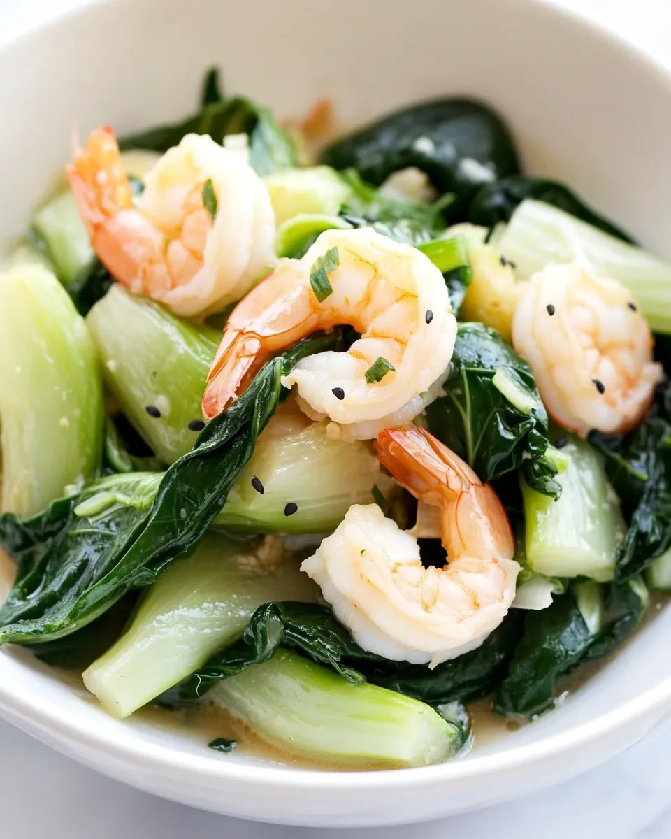 Best Baby Bok Choy with Shrimp shot