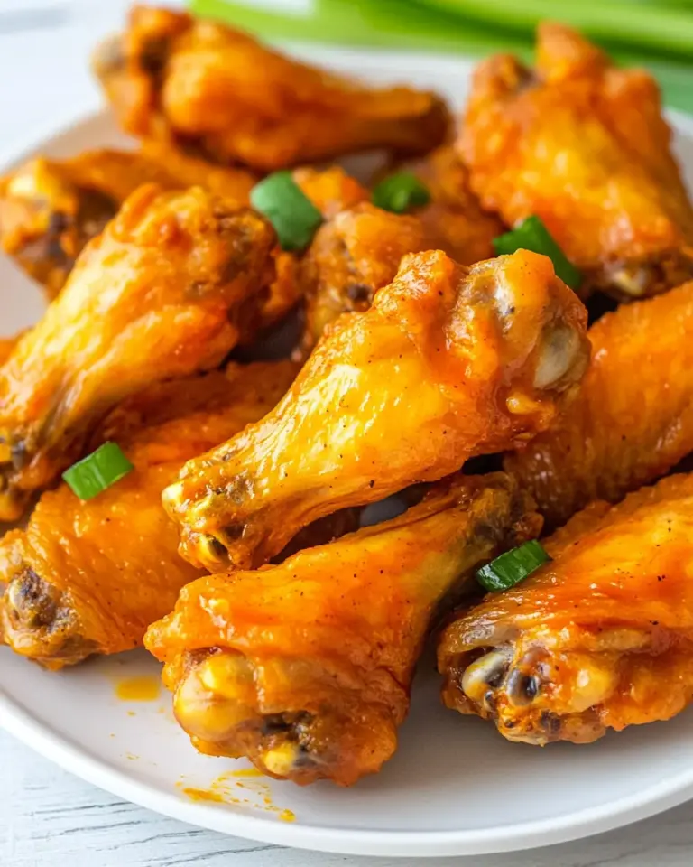 Homemade Baked Buffalo Wings photo