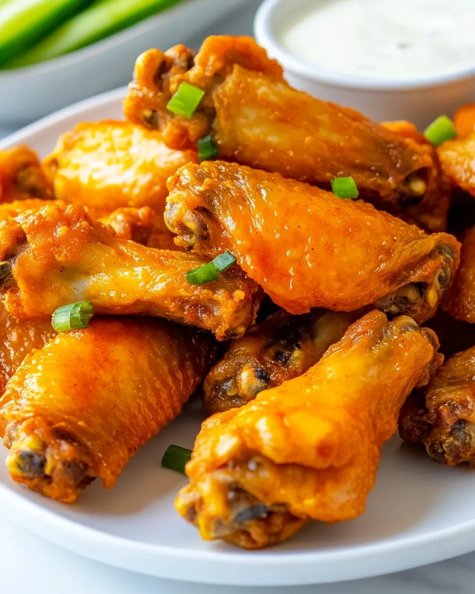 Classic Baked Buffalo Wings image