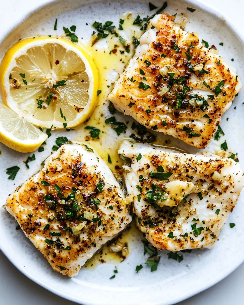 Classic Baked Cajun Garlic Butter Cod image