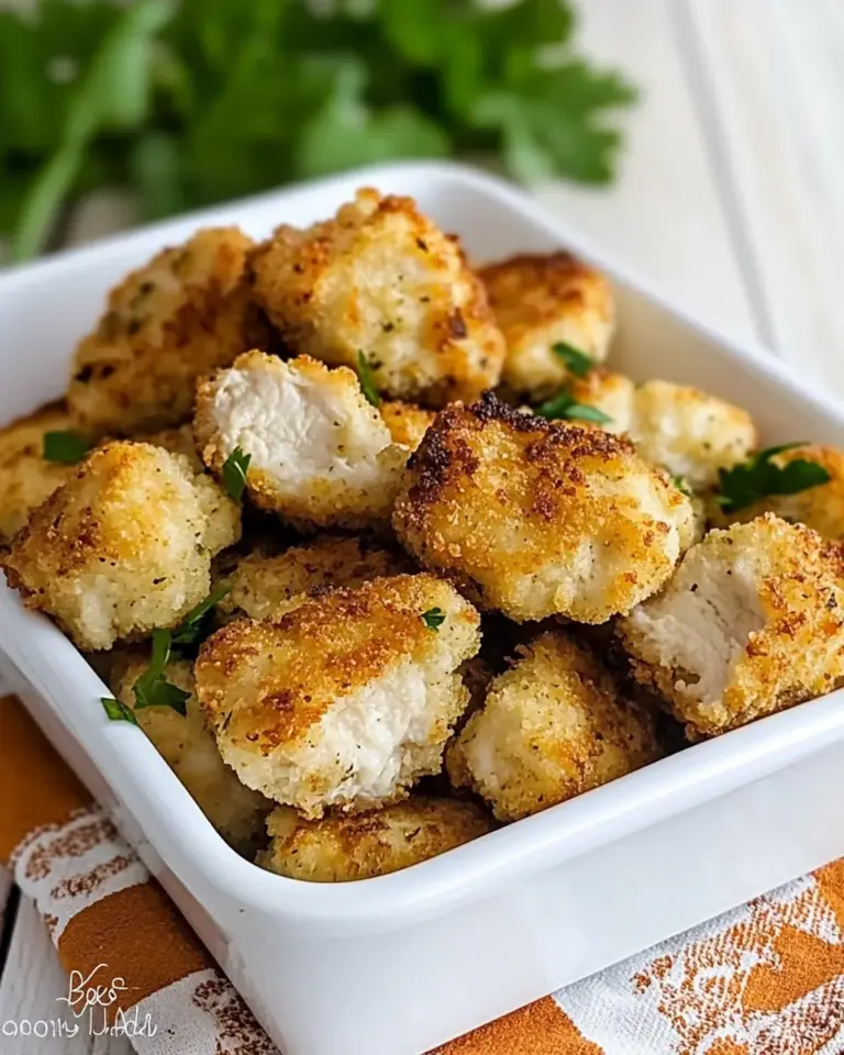 Homemade Baked Chicken Nuggets photo