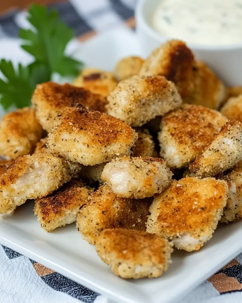 Classic Baked Chicken Nuggets image