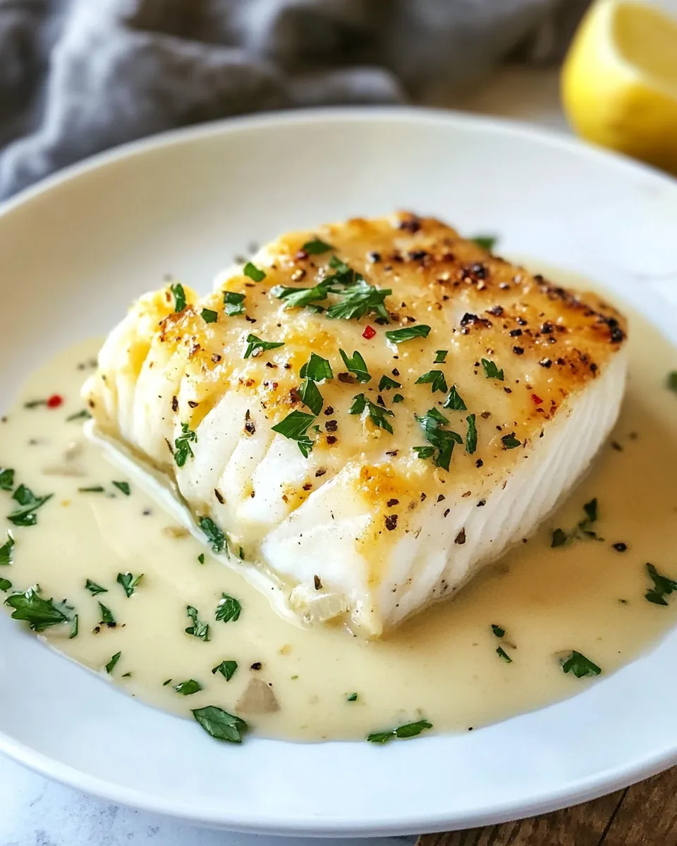 Homemade Baked Chilean Sea Bass photo