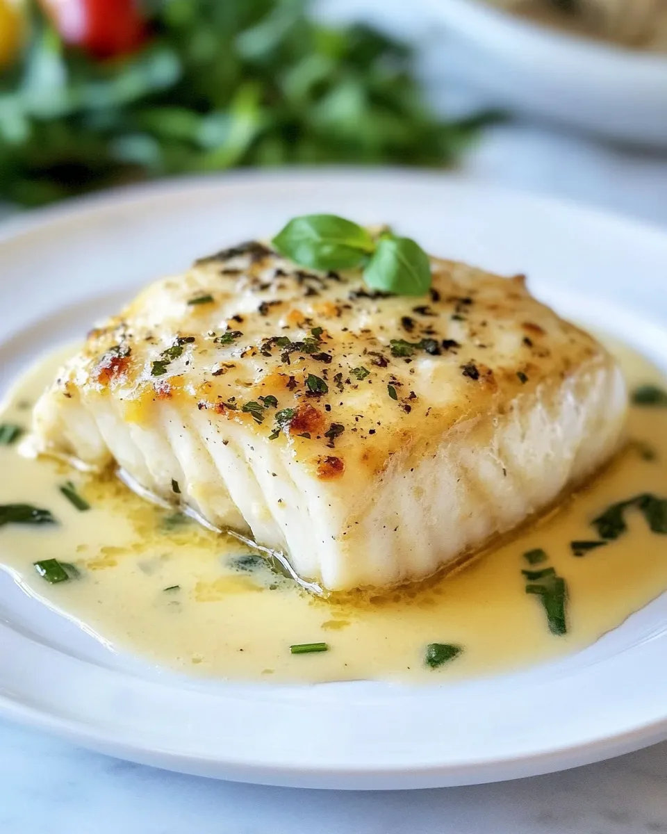 Classic Baked Chilean Sea Bass image
