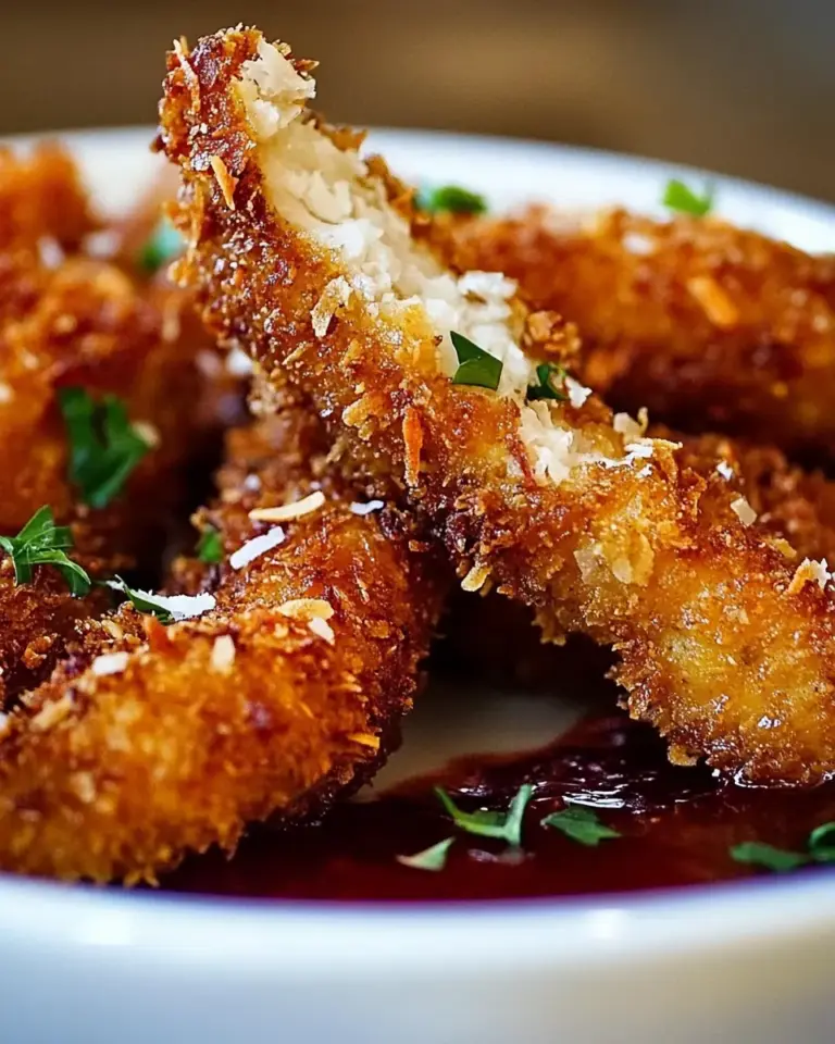 Easy Baked Coconut Chicken Strips photo