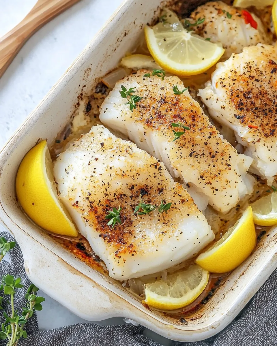 Easy Baked Cod Recipe picture