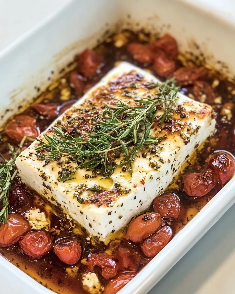 Easy Baked Feta Cheese picture