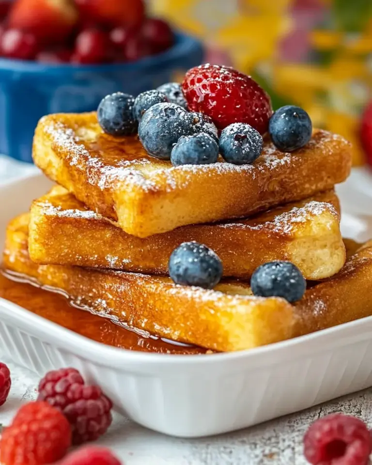 Homemade Baked French Toast Sticks photo