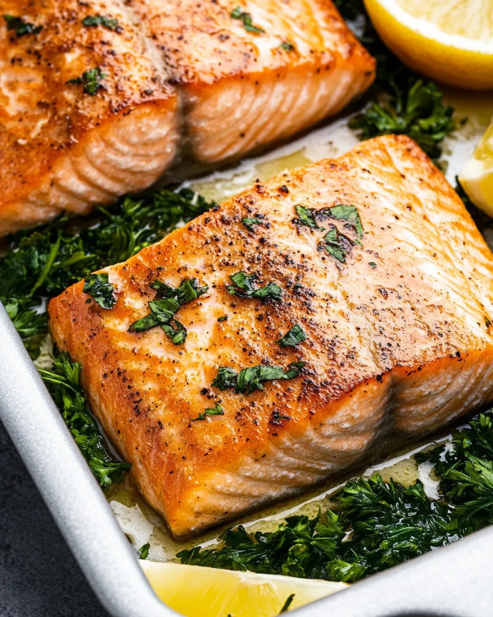 Delicious Baked Salmon Temperature Guide shot