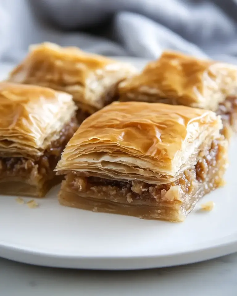 Homemade Baklava photo