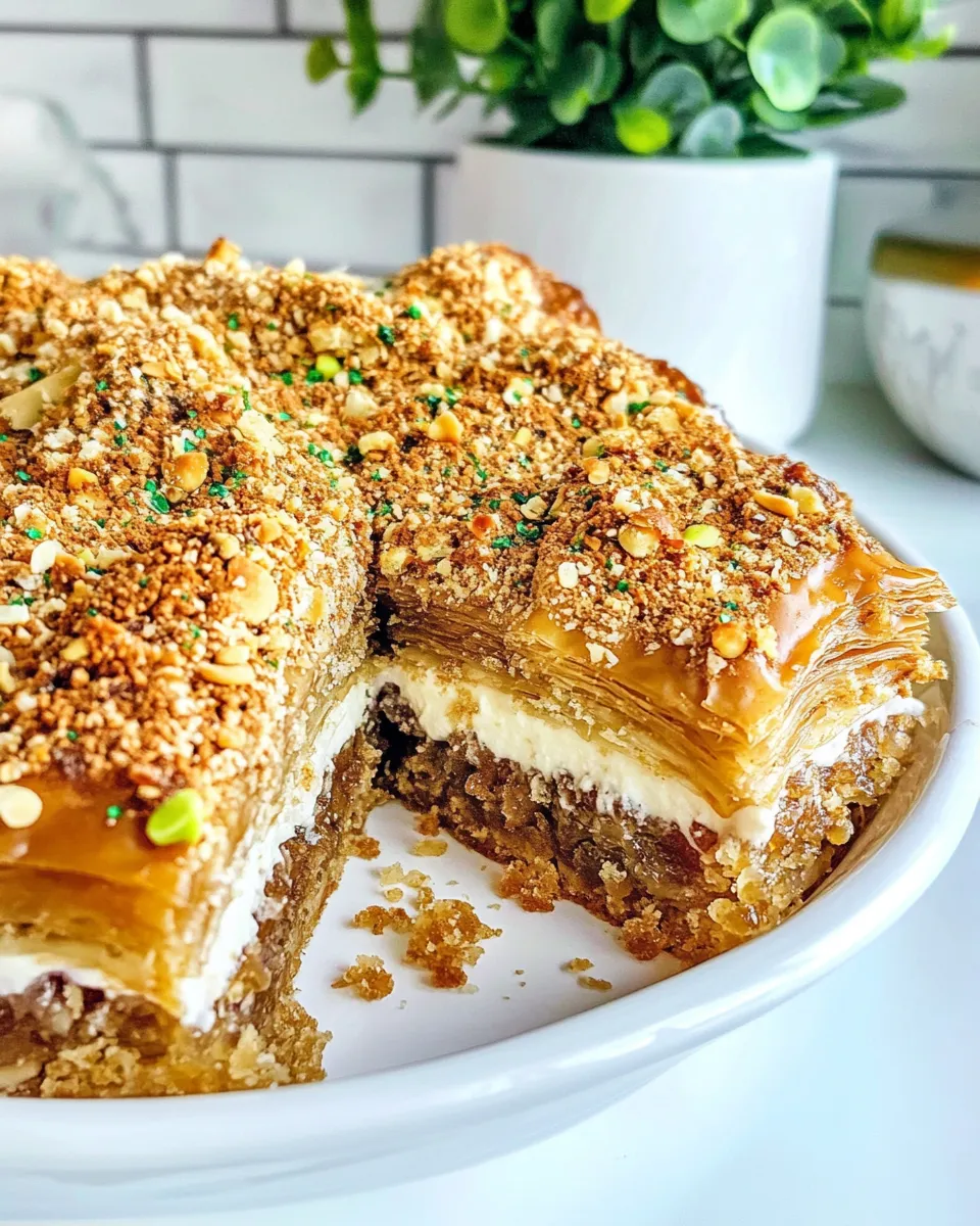 Easy Baklava Cake picture