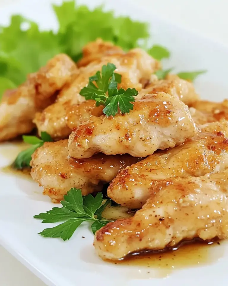 Homemade Balsamic Glazed Chicken Tenders dish photo