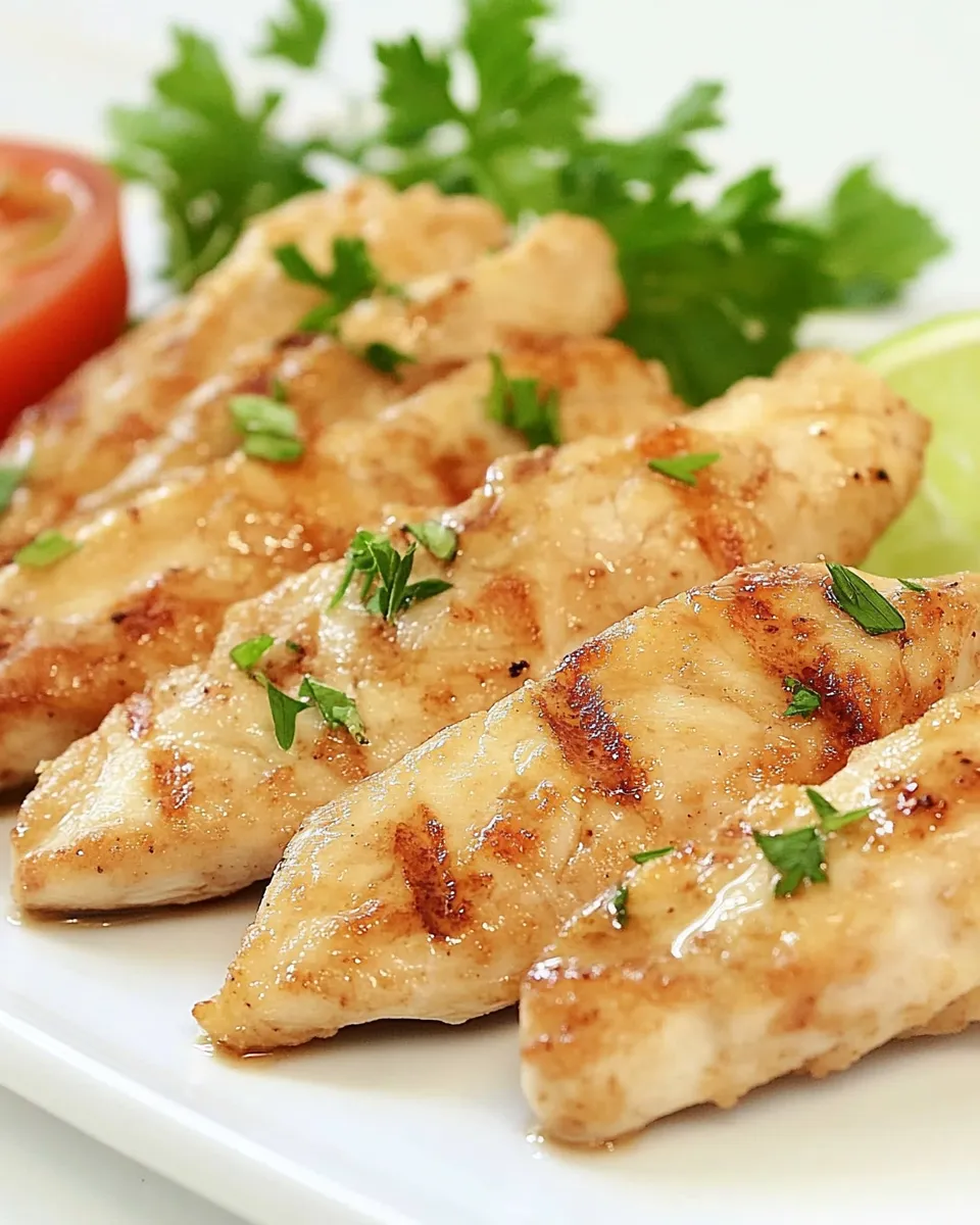 Easy Balsamic Glazed Chicken Tenders recipe photo