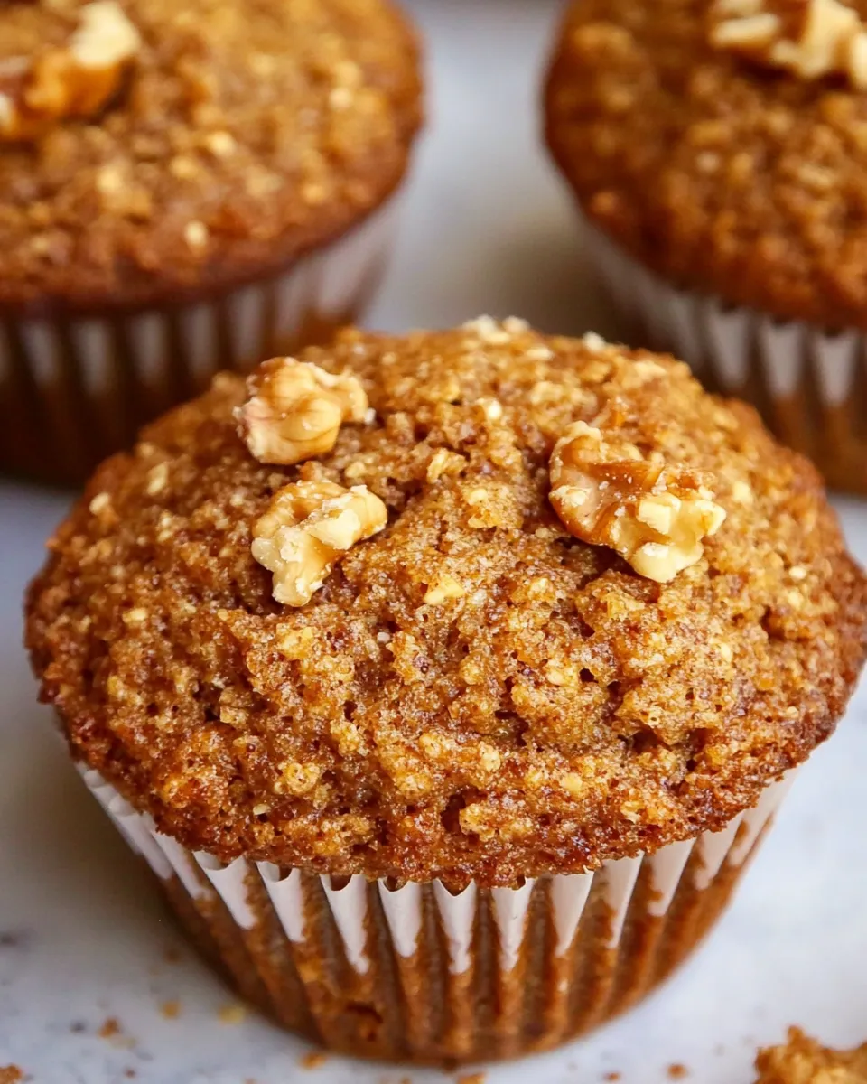 Classic Banana-Walnut Bran Muffins image