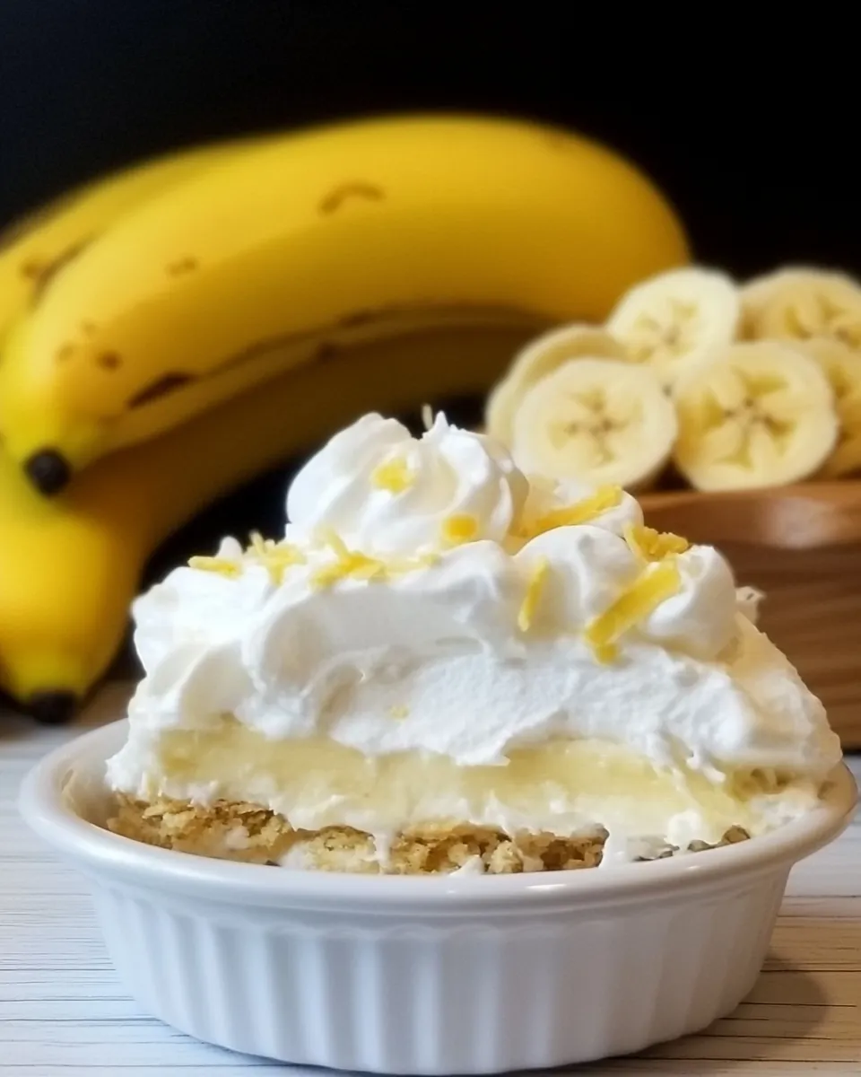 Delicious Banana Cream Delight shot