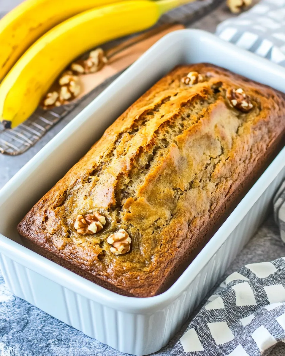 Easy Banana Nut Bread Recipe picture